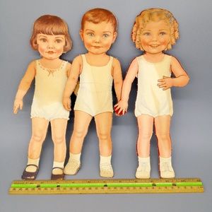 Vintage Paper Doll Set Queen Holden Whitman